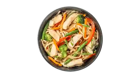 Страва Локшина удон з куркою меню Bowl&Rice Локшина удон з куркою меню Bowl&Rice