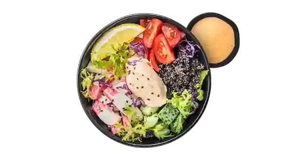 Страва Поке з крабовими паличками меню Bowl&Rice Поке з крабовими паличками меню Bowl&Rice