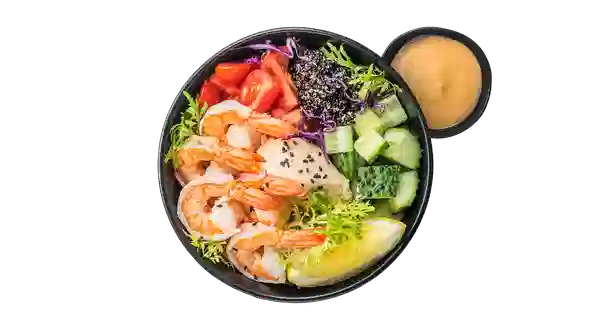 Страва Поке з креветками меню Bowl&Rice Поке з креветками меню Bowl&Rice